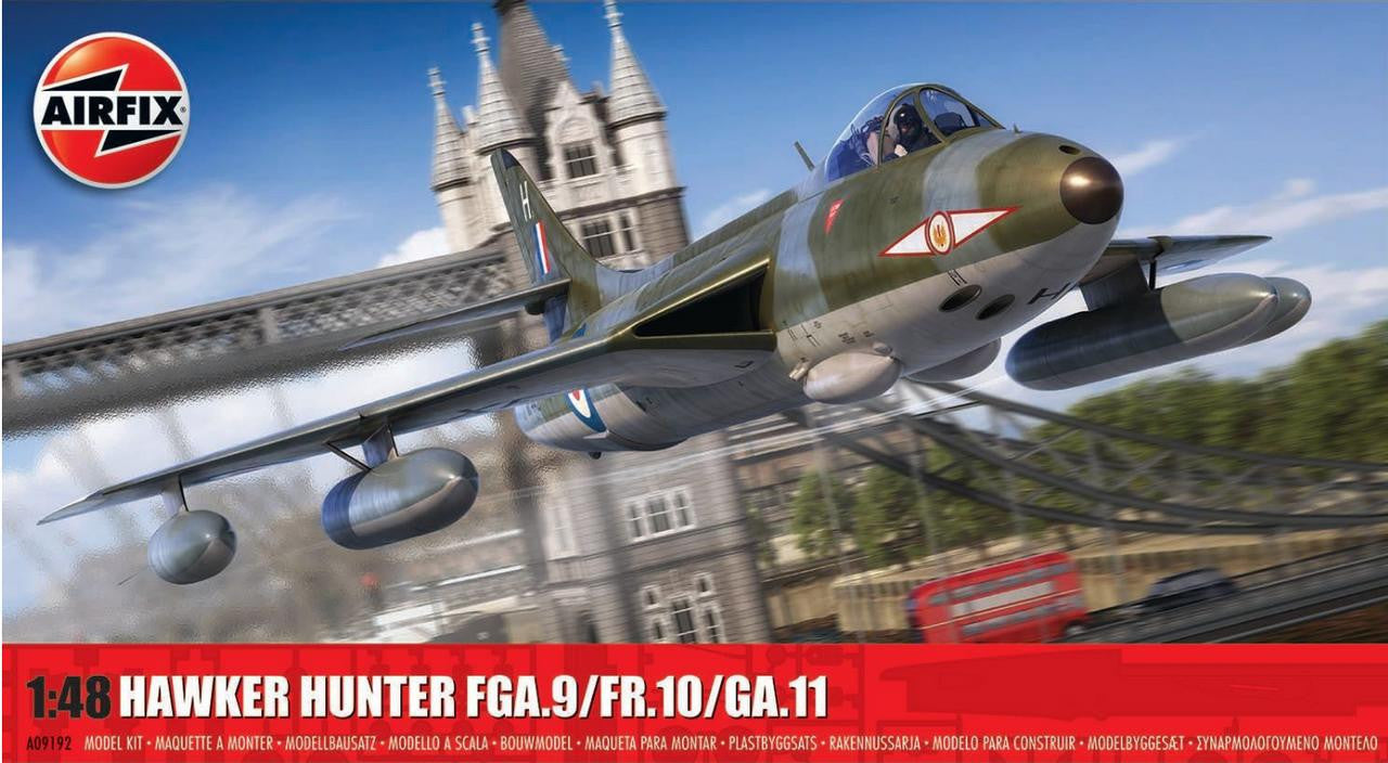 Airfix 1/48 Hawker Hunter FGA.9/FR.10 9192